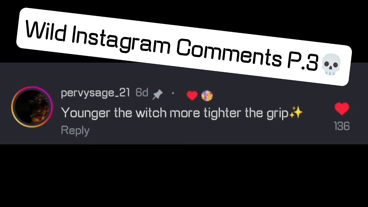 Wild Instagram Reel Comments P.3 - YouTube
