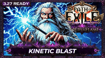 [PoE 3.27] KINETIC BLAST OF CLUSTERING BUILD - HIEROPHANT - KEEPERS OF THE FLAME - PoE Builds