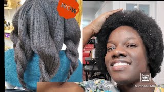 5 Things I did to Grow Long waistlenght 4c hair! longer hair habits you need to have.
