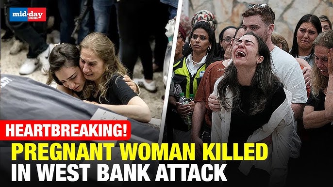 Pregnant Israeli woman killed in West Bank shooting, PM Netanyahu vows to  catch attackers - YouTube
