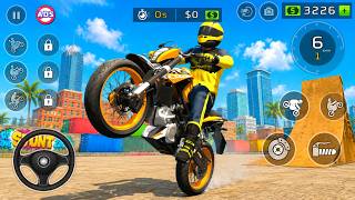Bike Wheelie Stunt Master Game 🔥 Extreme Bike Stunts & Wheelie Challenge Gameplay 2026 screenshot 1