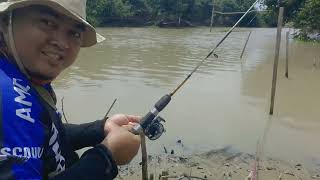 🔥 IKAN WADER GACOR! Mancing di Sungai Utama Way Bungur Pakai Umpan Roti