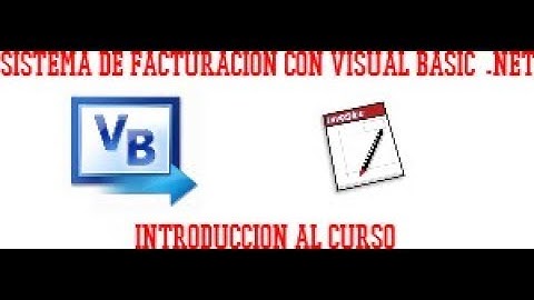 INTRODUCCION AL CURSO - VIDEO 01/08 - FACTURACION CON VISUAL BASIC .NET