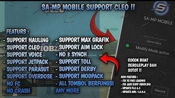 SAMP CANARY FIX UPDATE !! SUPPORT CLEO AND ALL !! | GTA SAMP ROLEPLAY INDONESIA #goto500subs