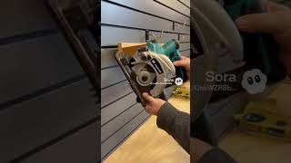 Custom Tool Holder for Wall Organization Save Space Easily #DIY #Organization #Tools