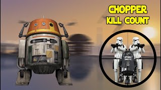 Star Wars Chopper Kill Count