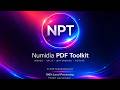 Numidia PDF Toolkit — Merge PDF Files Offline on Windows — Free Local Tool