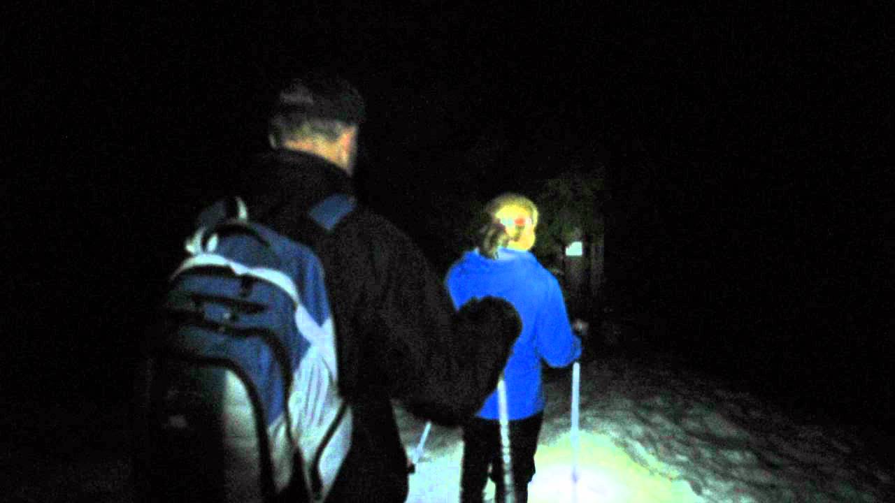 Snowshoeing at Night YouTube