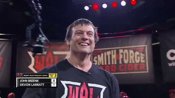 Devon Larratt v John Brzenk: WAL 2015 Heavyweight Semi Final, Right Hand