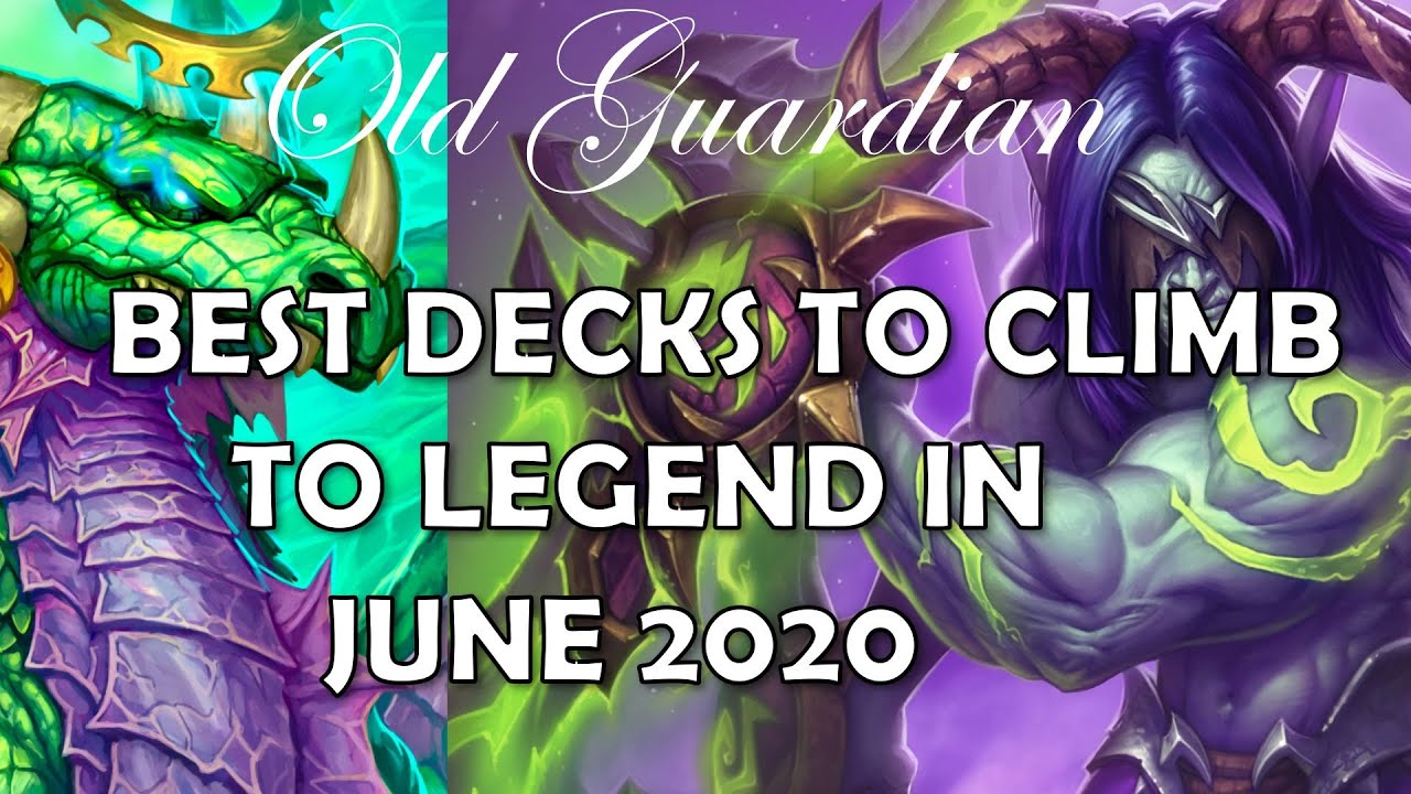 Best decks to climb to Legend in June 2020 (Hearthstone Ashes of