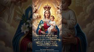 Powerful Mother Mary Prayer | Faith #MotherMary The Loving Touch of Jesus #HolyMary Virgin Mary