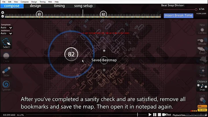 Timing Chopin: osu! Variable BPM Timing using bookmarks and spreadsheet calculator.