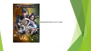Missing Shell DLL error? Fixed!! CROSSFIREPH 2025