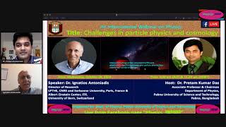 International Physics Webinar_76_Challenges in particle physics and cosmology