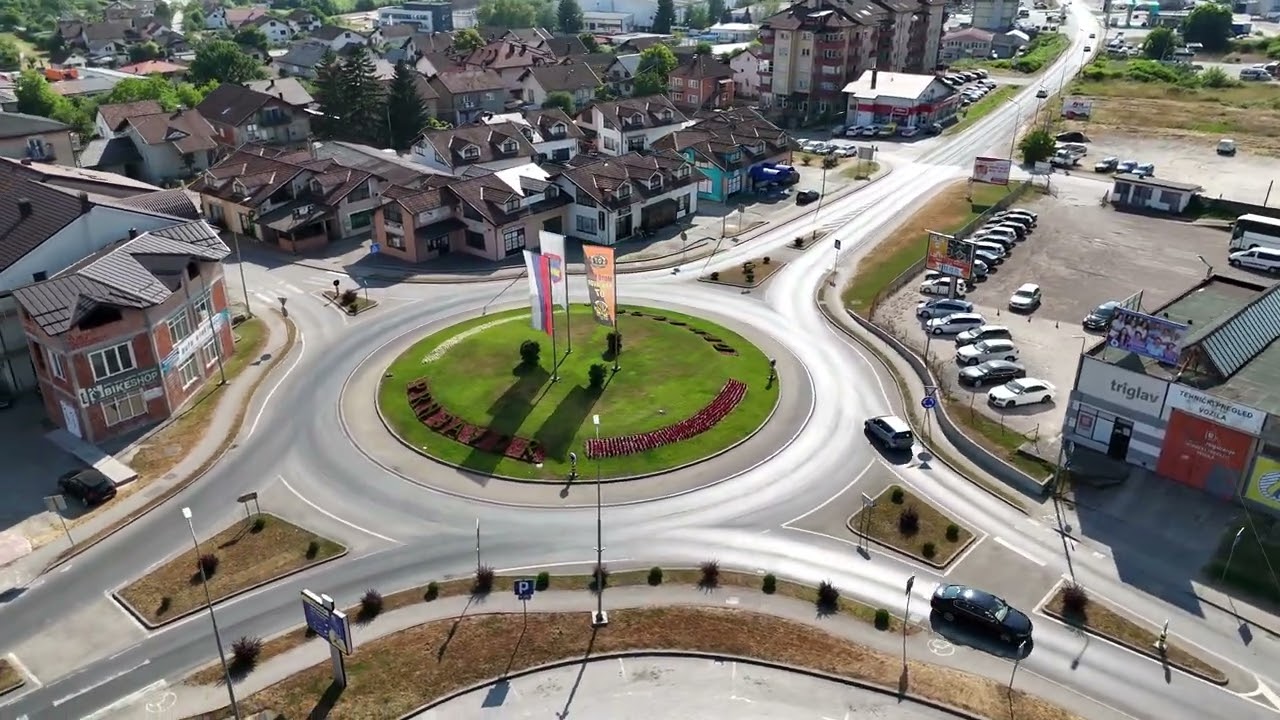 Prnjavor – panoramski snimak