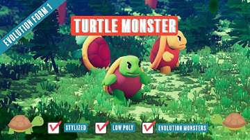 www.Meshtint.com | Turtle Monster Cute Series | Unity Game Engine