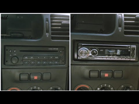 How to remove / change Opel Vauxhall Zafira A  Astra G Vectra B Car Radio