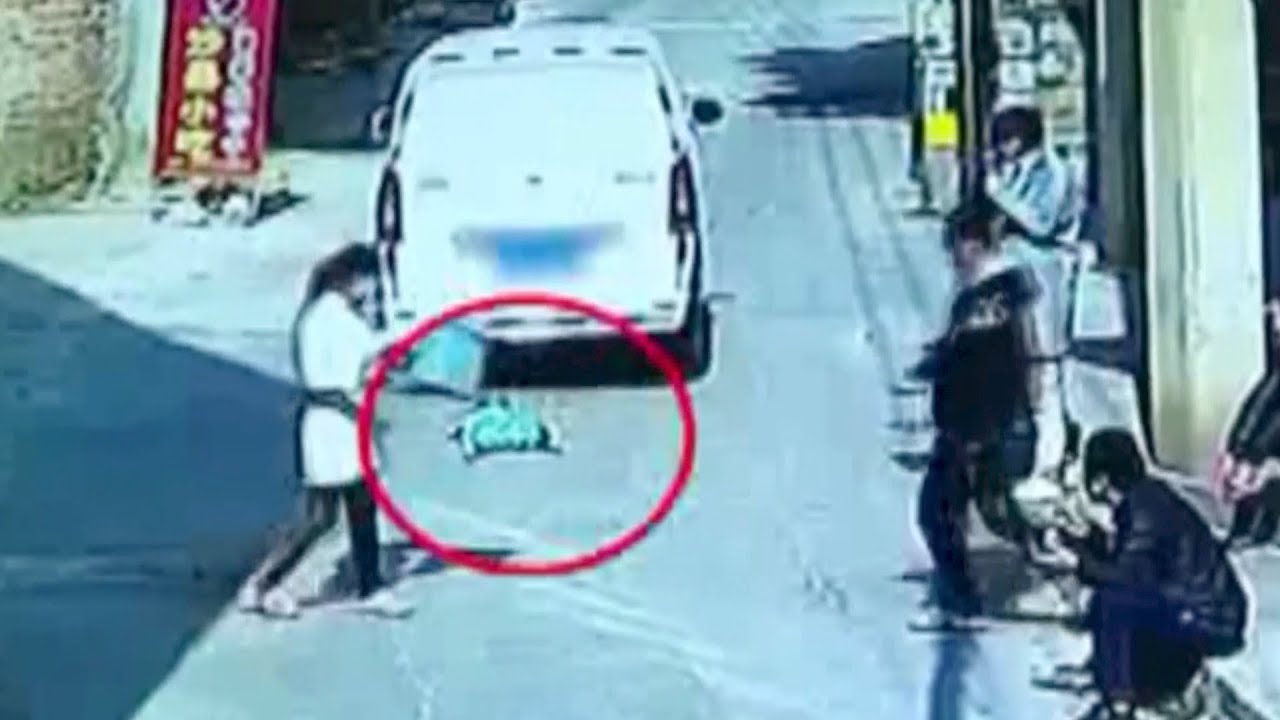 Three-year-old boy survives after being run over by van in east China