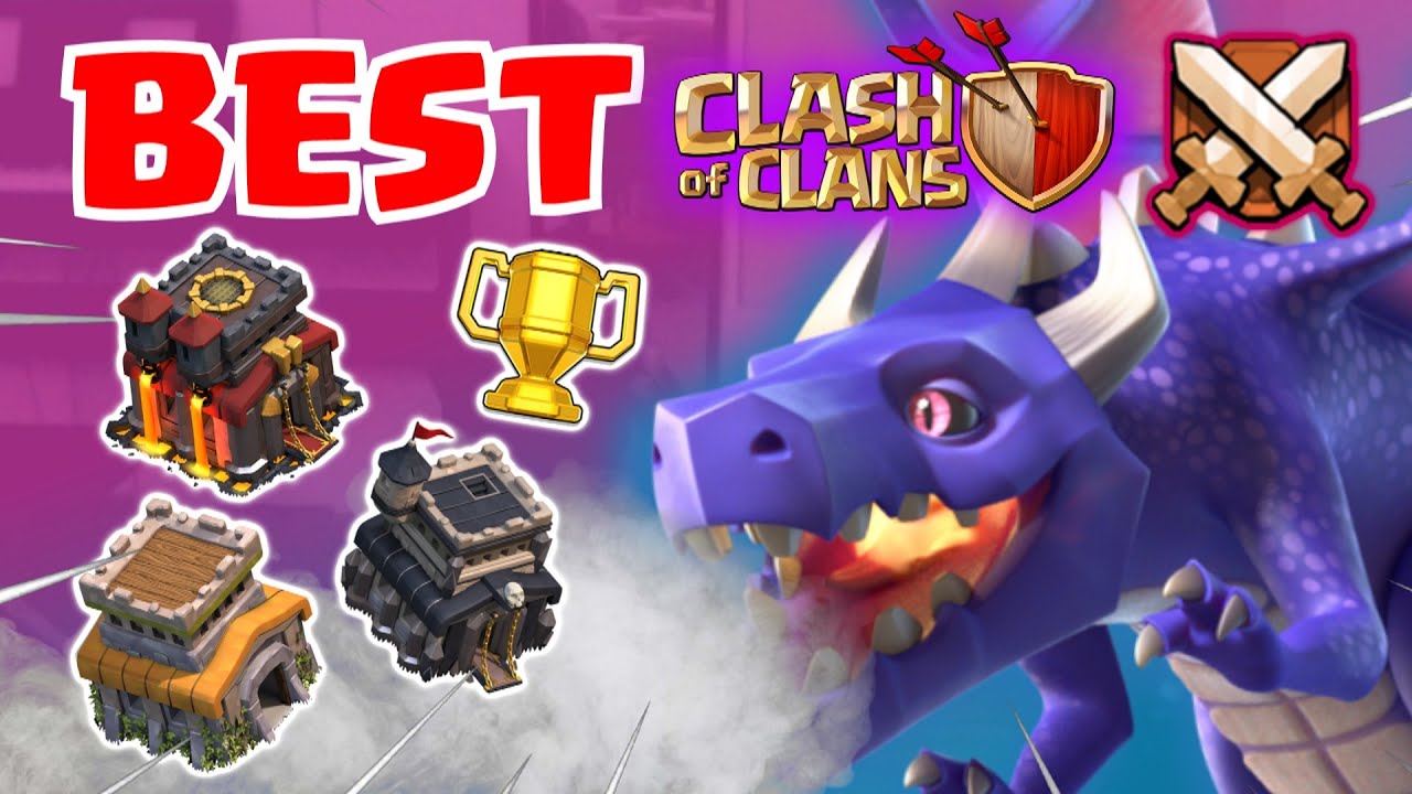 Clash Of Clans BEST TH8 and TH9 War Attack Strategy 2020 | Mass Dragon Clan War & Trophy Raid Update