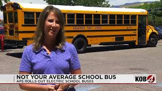 APS rolls out electric school buses