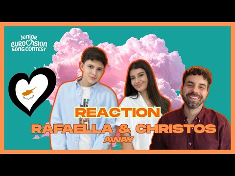 🇨🇾 Rafaella & Christos - AWAY REACTION #junioreurovision2025