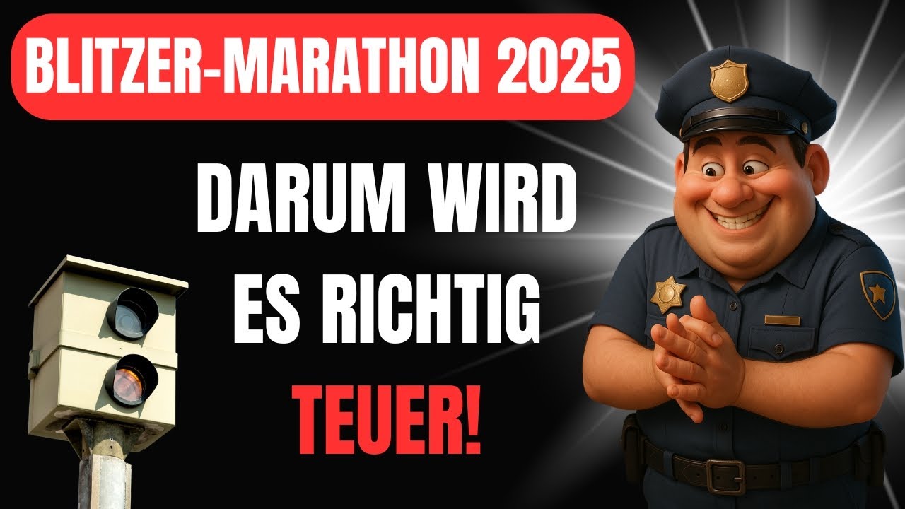 Blitzer Marathon 2025 – Warum dein Konto jetzt bluten muss!