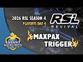 MaxPax vs trigger - PvP | 2026 RSL Season 4: Playoffs Day 4 Co-Stream | StarCraft 2 Tournament