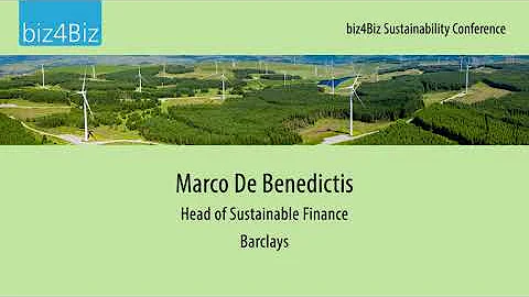 Marco De Benedictis from Barclays speaking at the ...