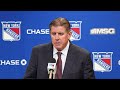 NYR vs CGY: Peter Laviolette Postgame Media Availability | March 18, 2025
