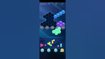 Block! Hexa Puzzle~Blended A block 7 to 9 levels~ level-73