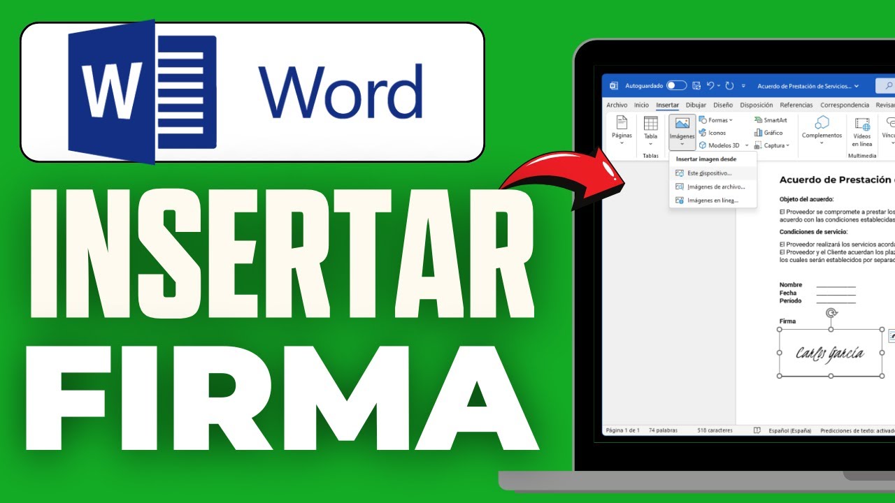 Cómo Insertar Una Firma En Un Documento De Word (2025)