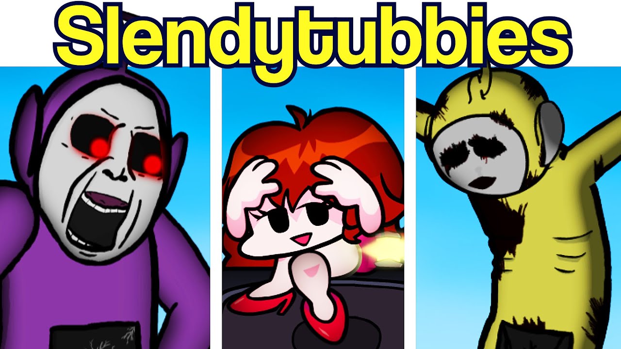 Okay so from now on I am trying to make EVERY SLENDYTUBBY IN SLENDYTUBBIES  3 in the FNF style. Day 1: Shadow Tubby! : r/FridayNightFunkin