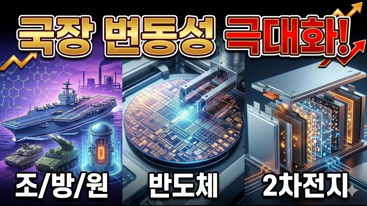 국장 변동성 극대화! 조/방/원·반도체·2차전지 / 이재선의 만루홈런 스페셜