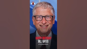 Happy 70th Birthday Bill Gates! 🎂 | Microsoft Co-Founder & Philanthropist #happybirthday