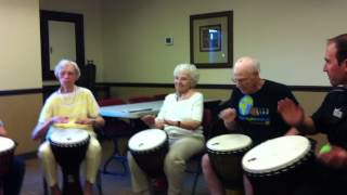 Senior Drum Circle 2