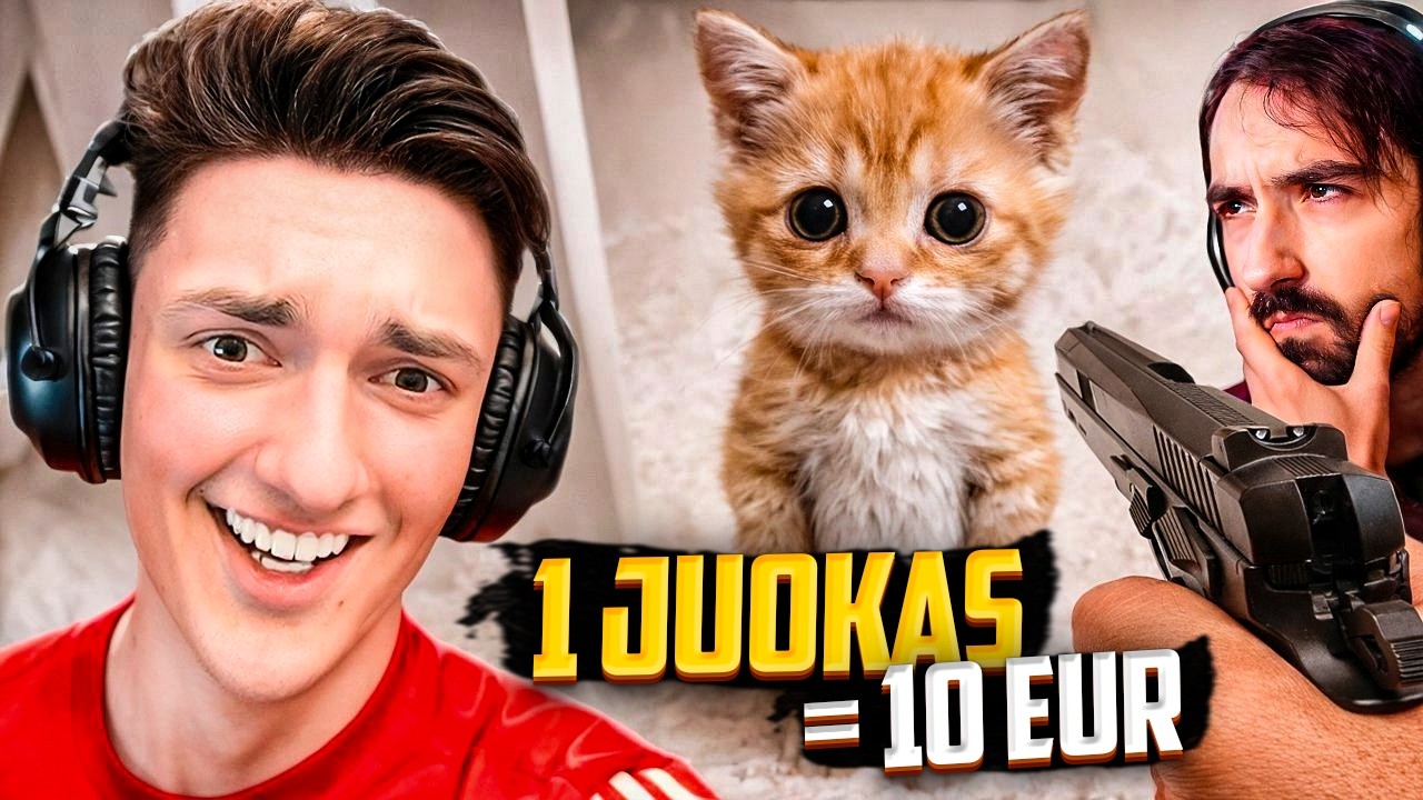 Sunkiausias NESUSIŽVENK CHALLENGE!? 🤣(1Juokas = 10€) |#5