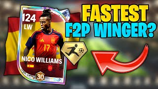 Best F2P Lw? 119 Nico Williams Is Broken In Fc Mobile