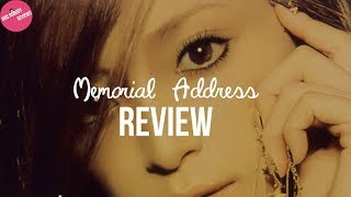 Ayumi Hamasaki (浜崎あゆみ) 'Memorial Address' | Mini Album Review