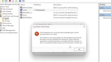 The system is not authoritative for the specified account