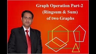 Graph Operations - Part 2 || Ringsum of two Graph || sum of two graphs ||