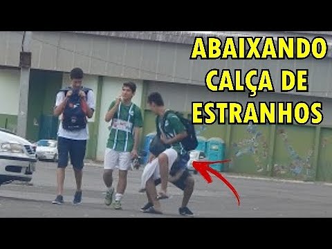 ABAIXANDO CALÇA DE ESTRANHOS!!! (DEU MERDA!?) - YouTube Paranóia 1