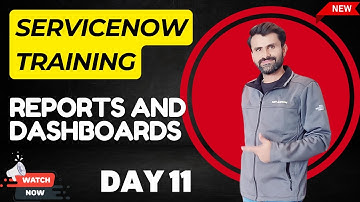 ServiceNow (beheer + ontwikkeling) training batch 2 | Rapporten en dashboards | Dag 11