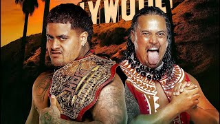 Zilla Fatu vs Lance Anaoi POV - HOG Wrestling Los Angeles