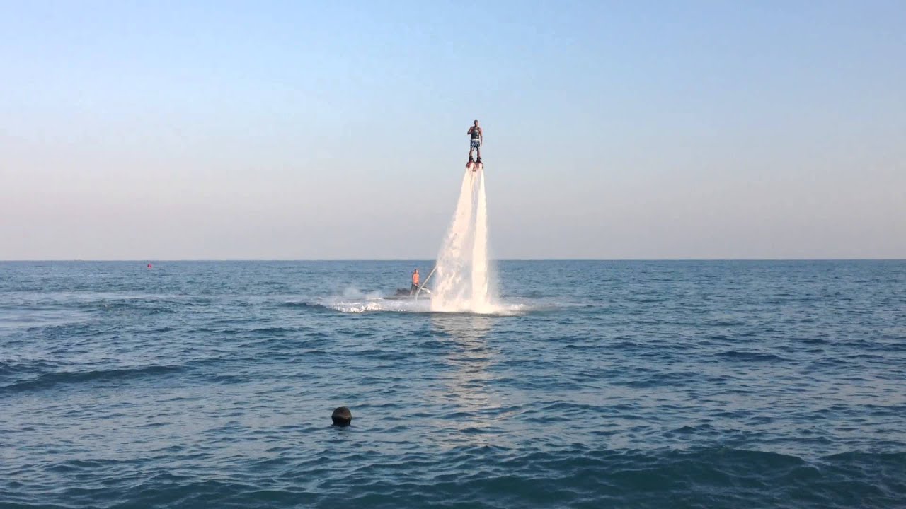флайборд на пляже Самуи в Таиланде (flyboard video)
