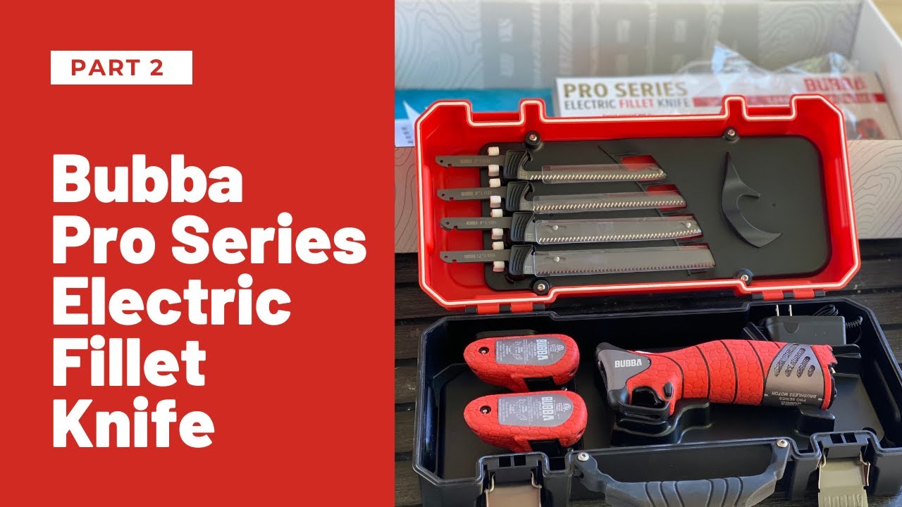 Bubba Blade Pro Series Electric Fillet Knife Launch Pt. 2 #SHORTS