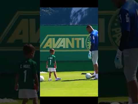 CARLOS MIGUEL LEVOU O FILHO PRO TREINO 🐷🤏🏻