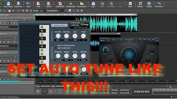 SET YOUR AUTO TUNE THIS WAY ON MIXPAD | MixPad Tutorials