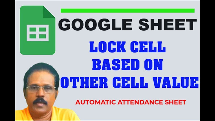 Can you lock cell formatting in google sheets?