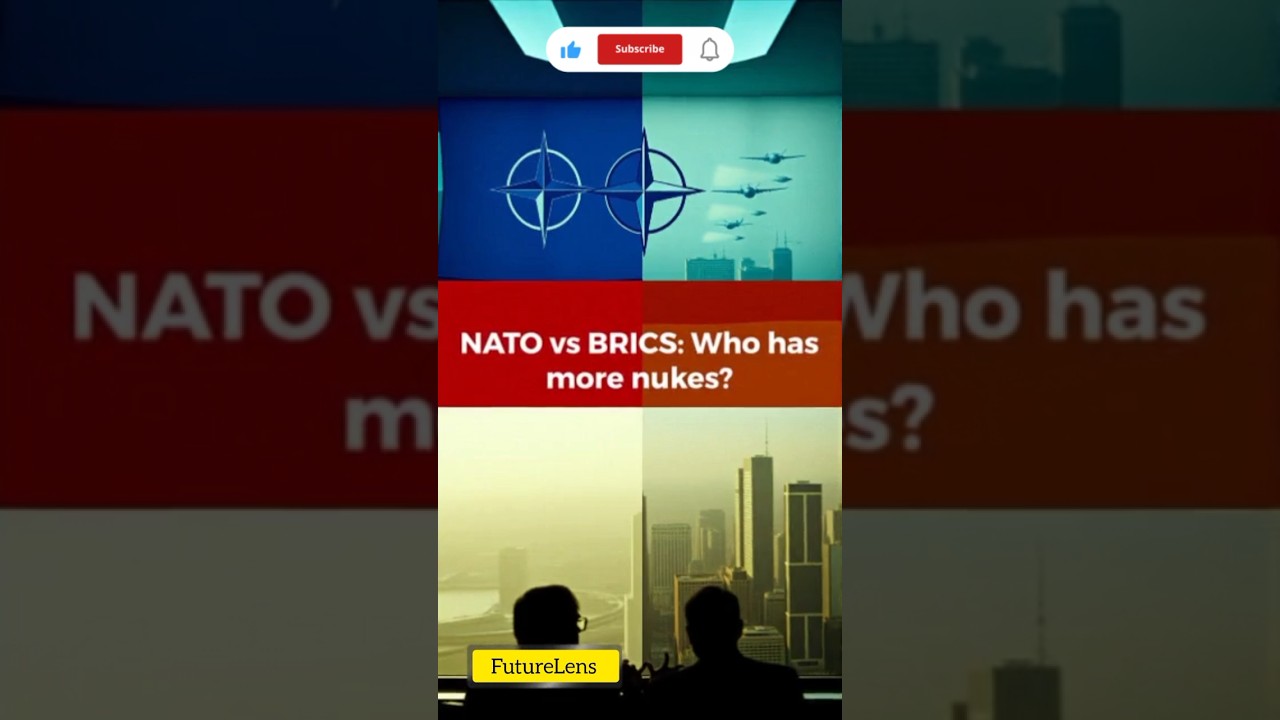 BRICS vs NATO Nuclear Weapons Comparison 💣 | Who is More Powerful?