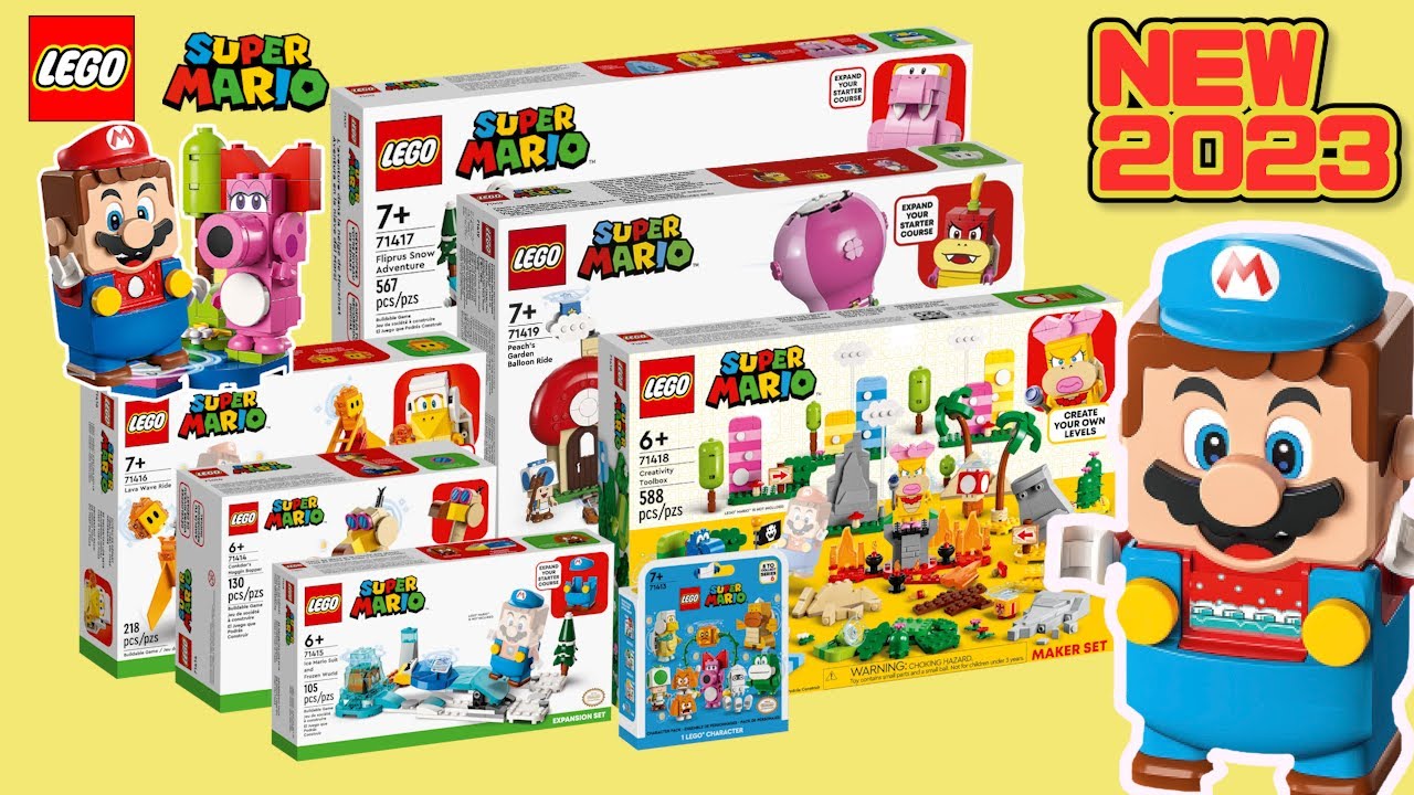 2023New Release!】 Lego Super Mario レゴマリオ新商品情報！ - YouTube